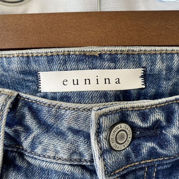 Eunina Tobi Super High-Rise Mom Jean Ankle - Size 9 - Picture 8 of 16